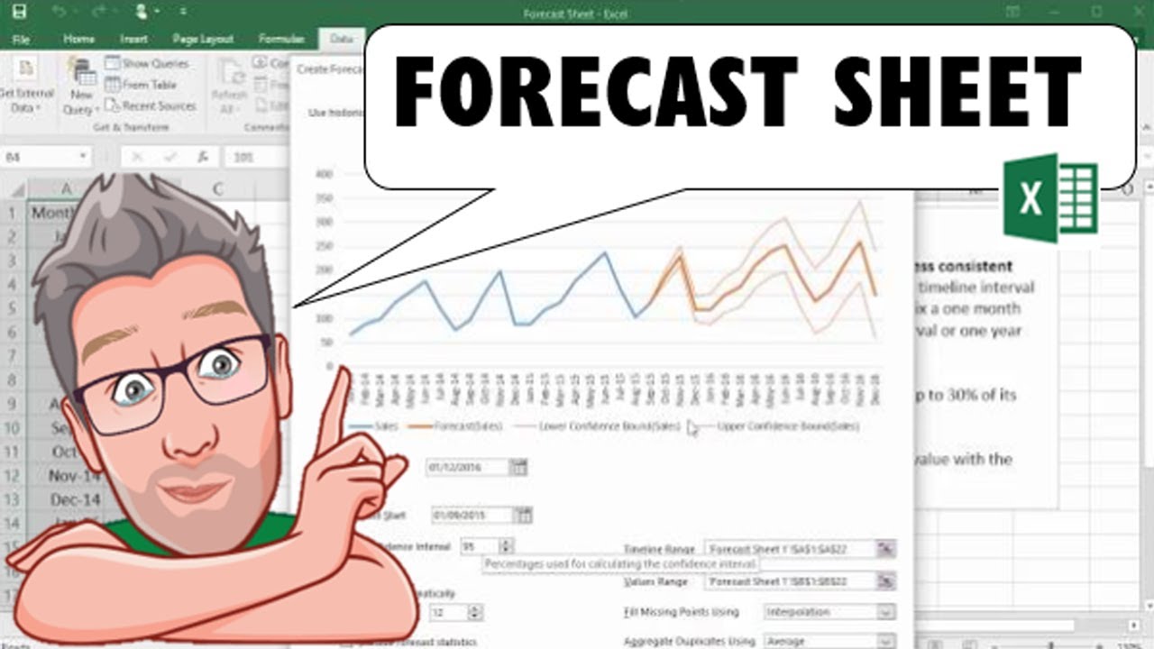forecast sheet in excel